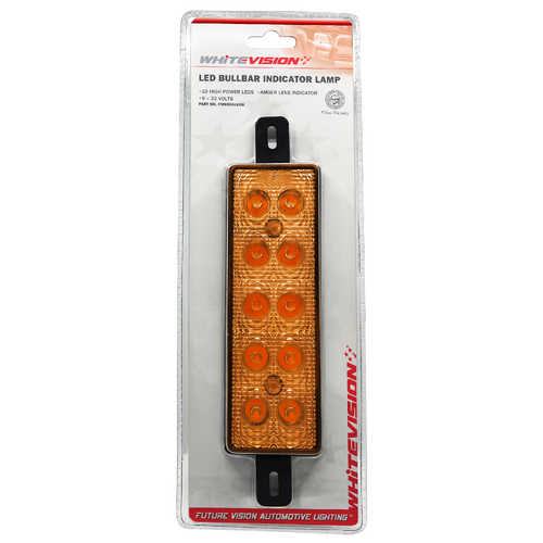 Amber Lens Bullbar Lamp - Blister