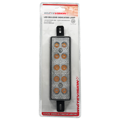 Clear Lens Bullbar Lamp - Blister