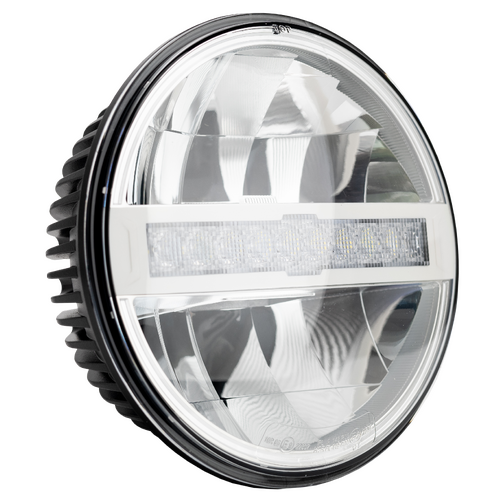 181 Series LED 7&quot; Headlamp - Indicator/ High / Low / Park / DRL