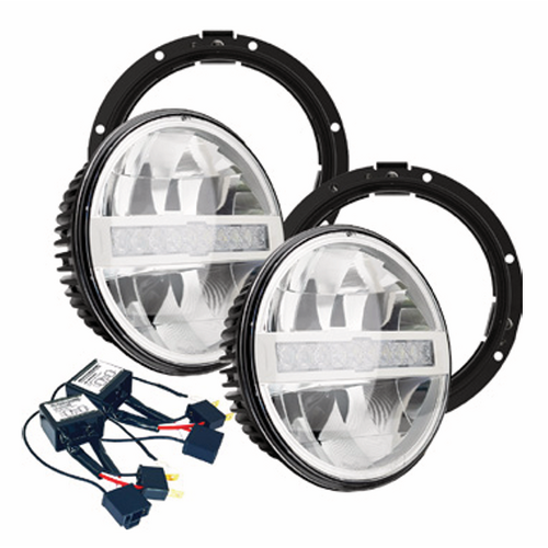7” Rayzer LED Headlight Negative Switched Upgrade Pack