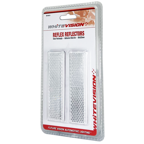 WR140 Series Clear Reflector - Twin Pack Blister