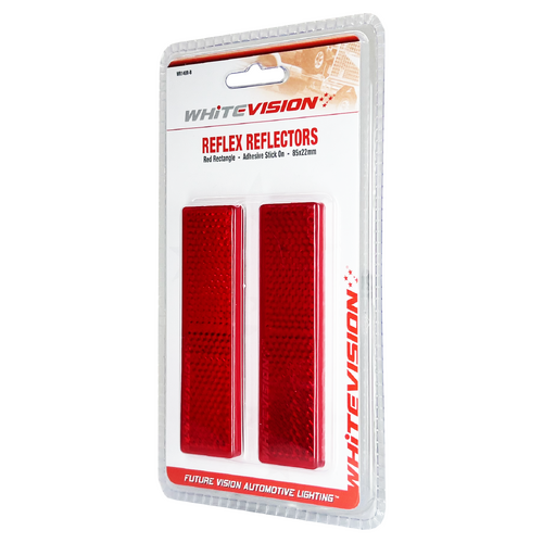 WR140 Series Red Reflector - Twin Pack Blister