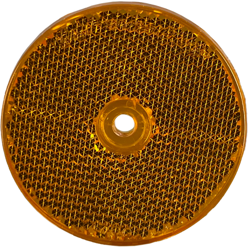 WR60 Series Round Amber Reflector