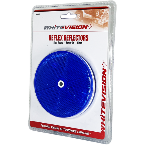 WR80 Series Round Blue Delineator- Twin Pack Blister