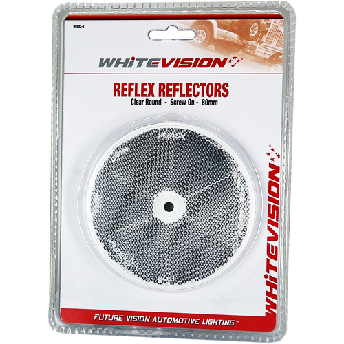 WR80 Series Round Clear Delineator- Twin Pack Blister